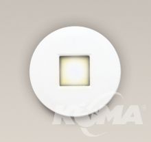 IP65 oprawa wpuszczana 1x35W g5.3 12V biały